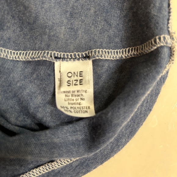 Love Couture Embroidered Triple Dyed Tank Top - One Size - Like New! - Picture 5 of 6